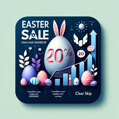 Easter Egg-stravaganza: Leap Into Spring with Unbeatable Clear Skip Offers!